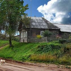 Пазл: Незаброшенная деревня