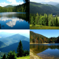 Пазл: Озеро Синевир