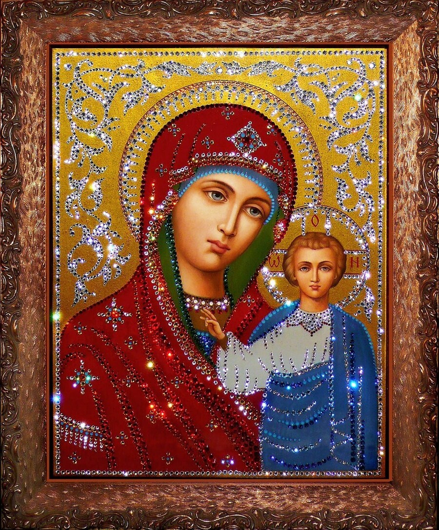 красивые картинки с иконой божьей матери