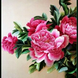 Пазл: Пионы