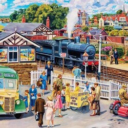 Пазл: Полустанок