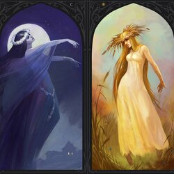 Пазл: Дух ночи и дух дня