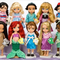 Пазл: Куклы принцессы