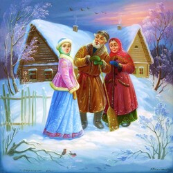 Пазл: Снегурочка