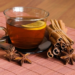 Пазл: Чай с корицей и лимоном