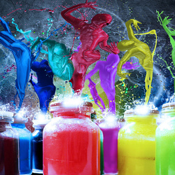 Пазл: Краски