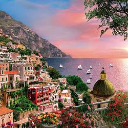 Пазл: Город у моря