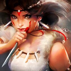 Пазл: Принцесса Мононоке 