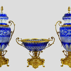 Пазл: Хрустальные вазы