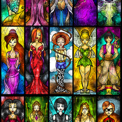 Пазл: Витражи
