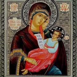 Пазл: Икона Божьей Матери 