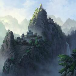 Пазл: Таинственная гора