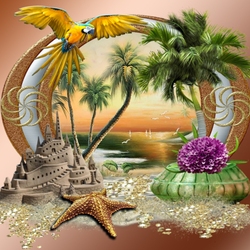 Пазл: Солнечные тропики