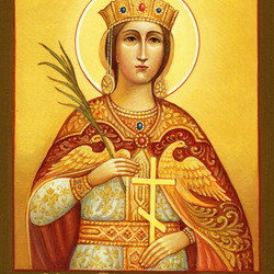 Пазл: Екатерина великомученица