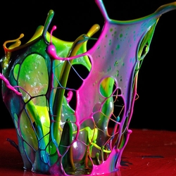 Пазл: Танцующие краски