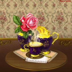 Пазл: Кофе с молоком