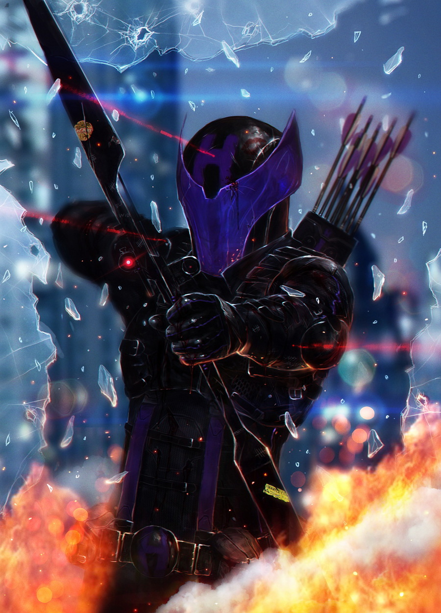 Пазл «Соколиный Глаз» из 408 элементов | Собрать онлайн пазл №81398