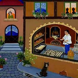 Пазл: Булочная-пекарня