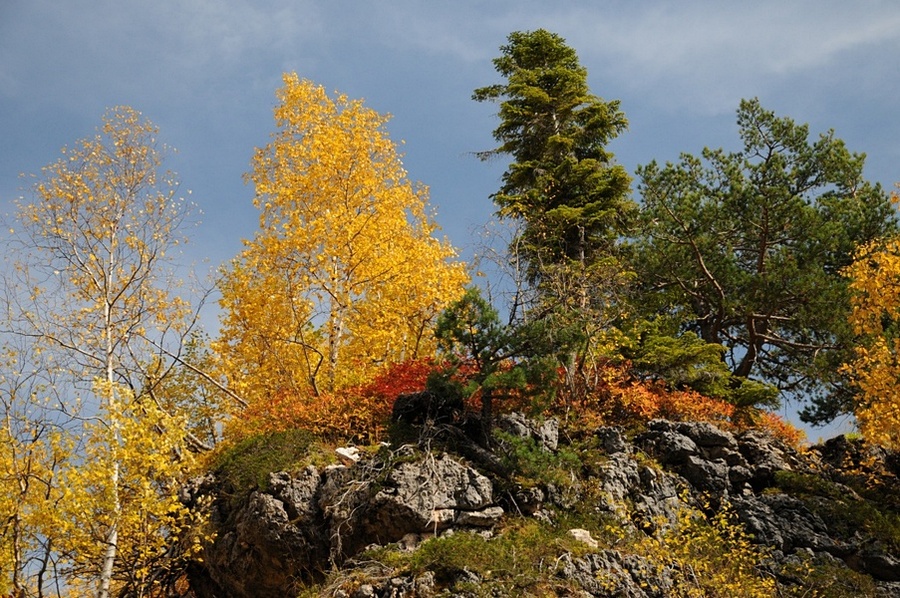 Осень в горах Краснодарского края