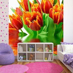 Пазл: Яркая спальня