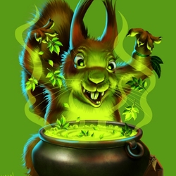 Пазл: Белочка