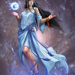 Пазл: Снежная богиня