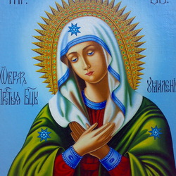 Пазл: Икона Божьей Матери 