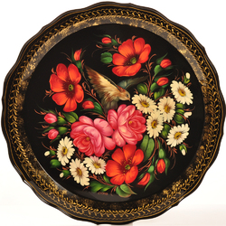 Пазл: Жостовский поднос