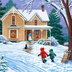 Пазл: Время пить какао