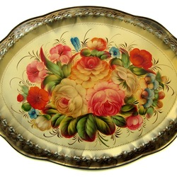 Пазл: Жостовский поднос
