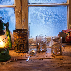 Пазл: Натюрморт с чаем