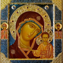 Пазл: Икона Казанская Божья Матерь