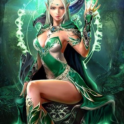 Пазл: Волшебница