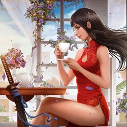 Пазл: Чаепитие