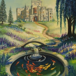 Пазл: Живописный замок