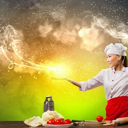 Пазл: Повар - виртуоз