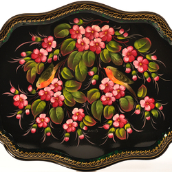 Пазл: Жостовский поднос