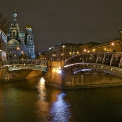 Пазл: Ночной Санкт-Петербург