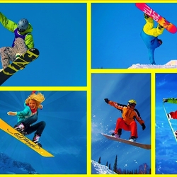 Пазл: Сноуборд