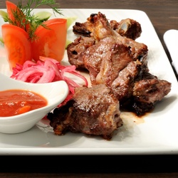 Пазл: Корейка на косточке