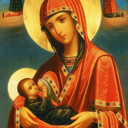 Пазл: Икона Божьей Матери 