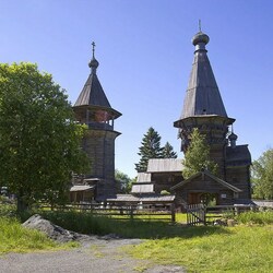 Пазл: Деревянная старина