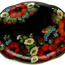 Пазл: Жостовский поднос