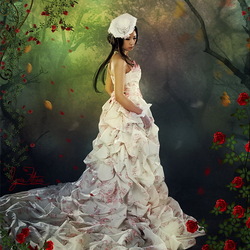 Пазл: Осенние розы