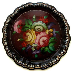 Пазл: Жостовский поднос