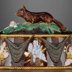 Пазл: Майолика, Блюдо с крышкой