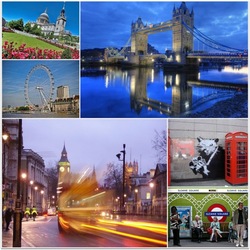 Пазл: Города Великобритании