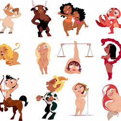 Пазл: Веселый  гороскоп