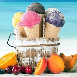 Пазл: Мороженое в рожке