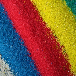 Пазл: Цветной песок